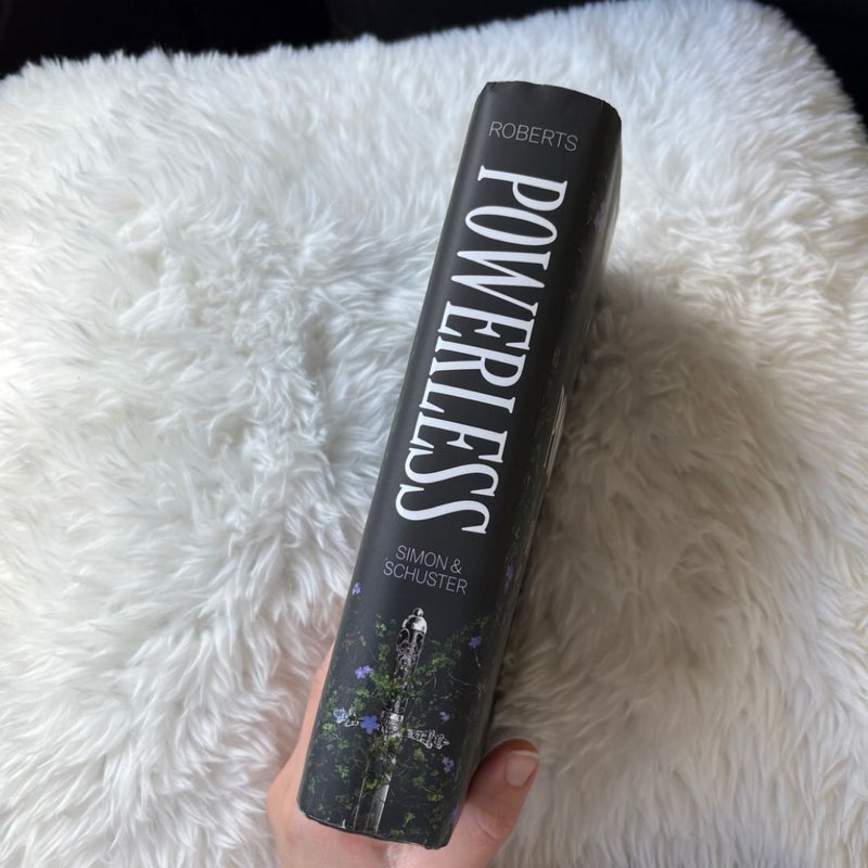 Two Hardback Books: Powerless + Reckless