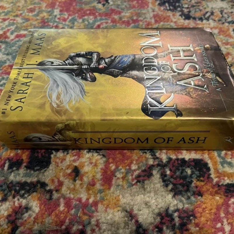Kingdom of Ash (Throne of Glass) by Sarah J. Maas (2018, Hardcover) Exclusive Ed