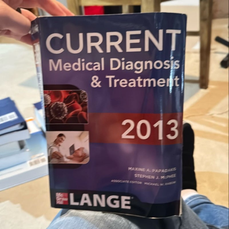 CURRENT Medical Diagnosis and Treatment 2013