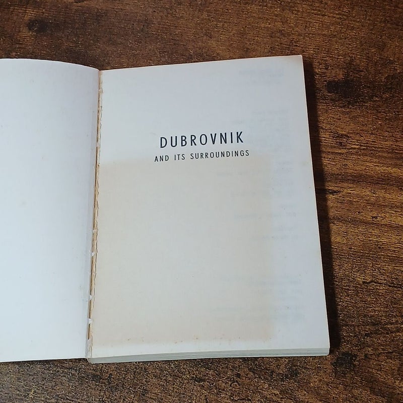 Dubrovnik and It's Surroundings Yugoslavia Croatia 110 Color Photos w/ Map