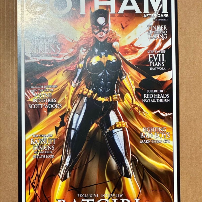 Gotham Batgirl Art Print DC Comics Signed