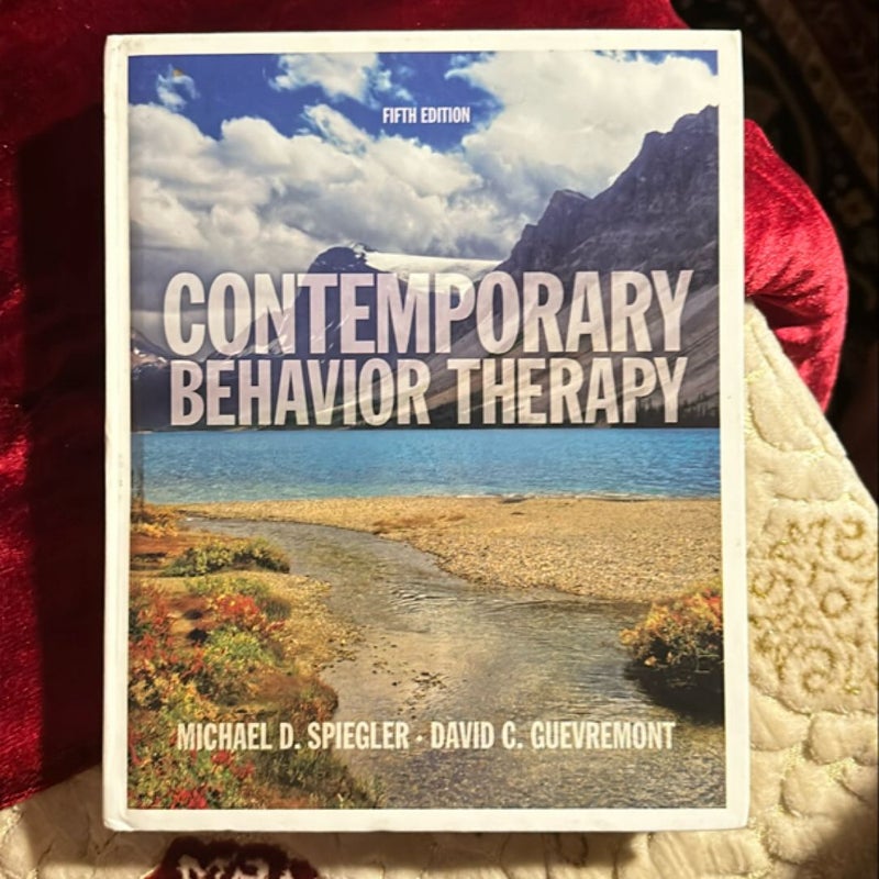 Contemporary Behavior Therapy