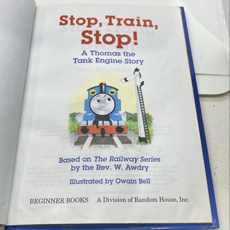 Stop, Train, Stop! a Thomas the Tank Engine Story (Thomas and Friends)