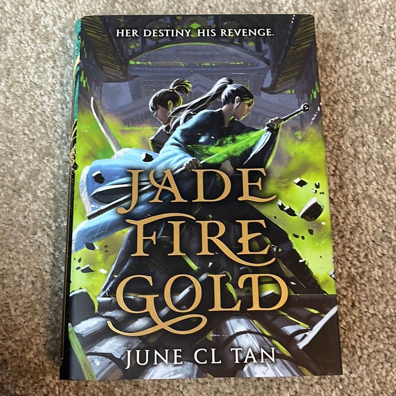 Jade Fire Gold owlcrate special edition signed