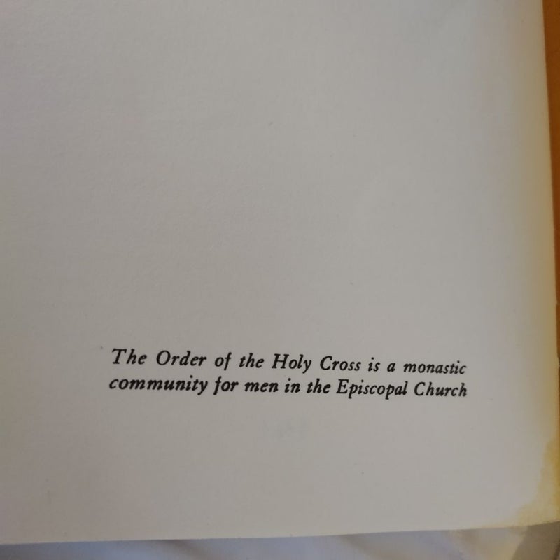 Scarce Pennsylvania Holy Cross Monastery's "The Taming of the Tongue"