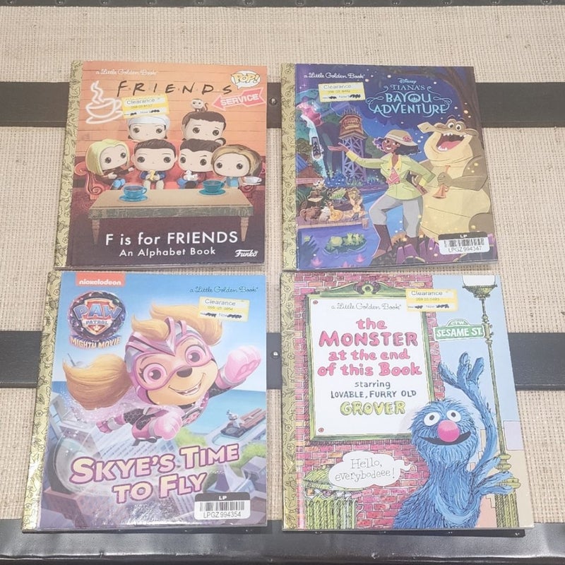 Lot of 4 Little Golden Kids Books 6
