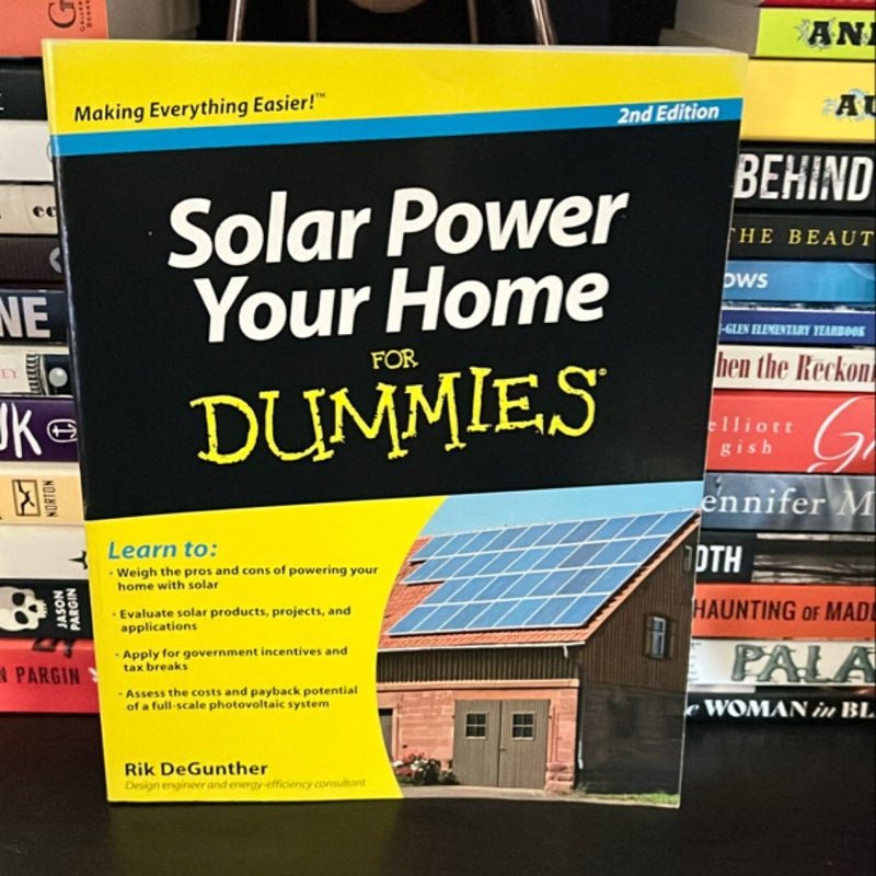 Solar Power Your Home for Dummies