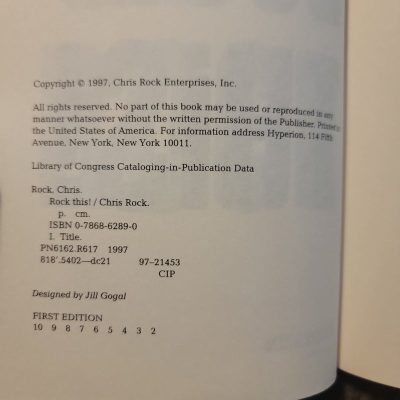 Rock This! (First Edition)