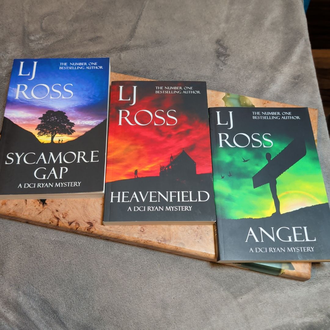 DCI Ryan Mystery bundle #2-4 (Sycamore Gap, Heavenfield, Angel)