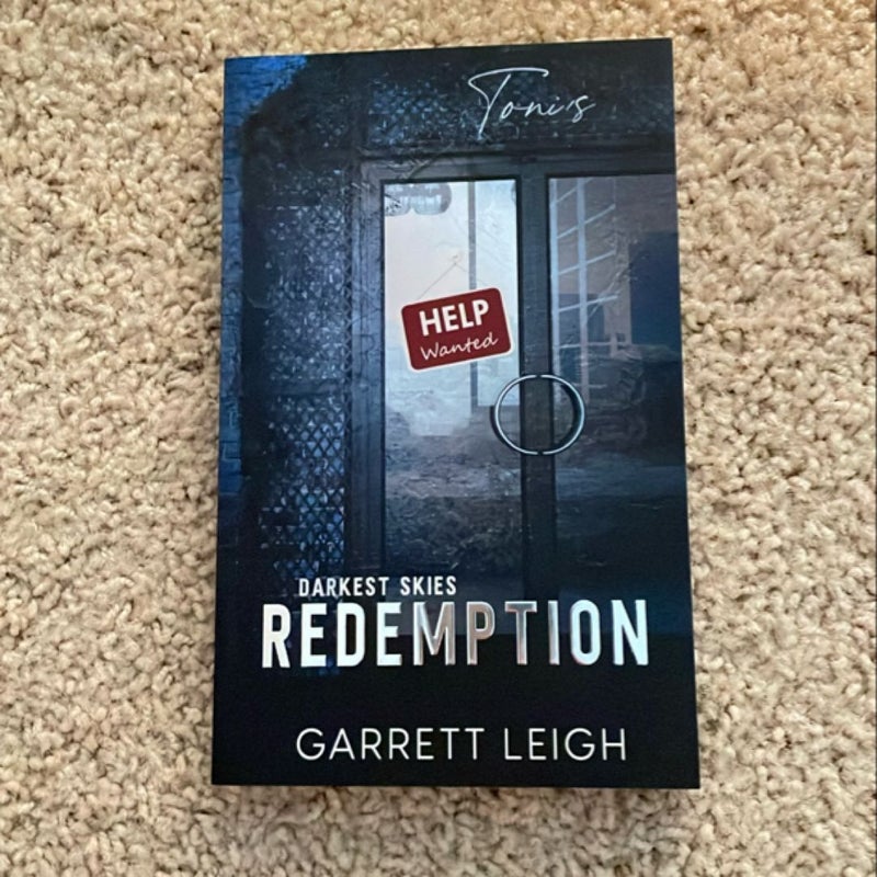 Redemption (Marley’s Must Reads exclusive cover)