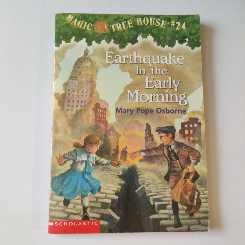 Magic Tree House Earthquake in the Early Morning