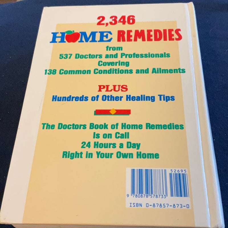 The Doctor's Book of Home Remedies