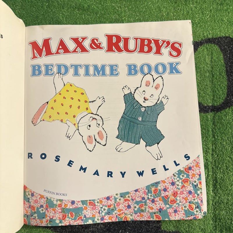 Max and Ruby's Bedtime Book