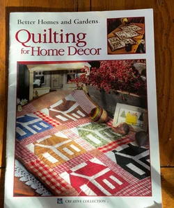 BHG Quilting for Home Decor