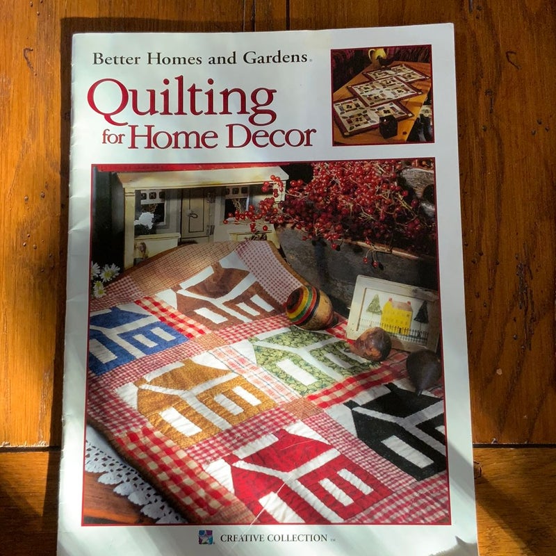 BHG Quilting for Home Decor