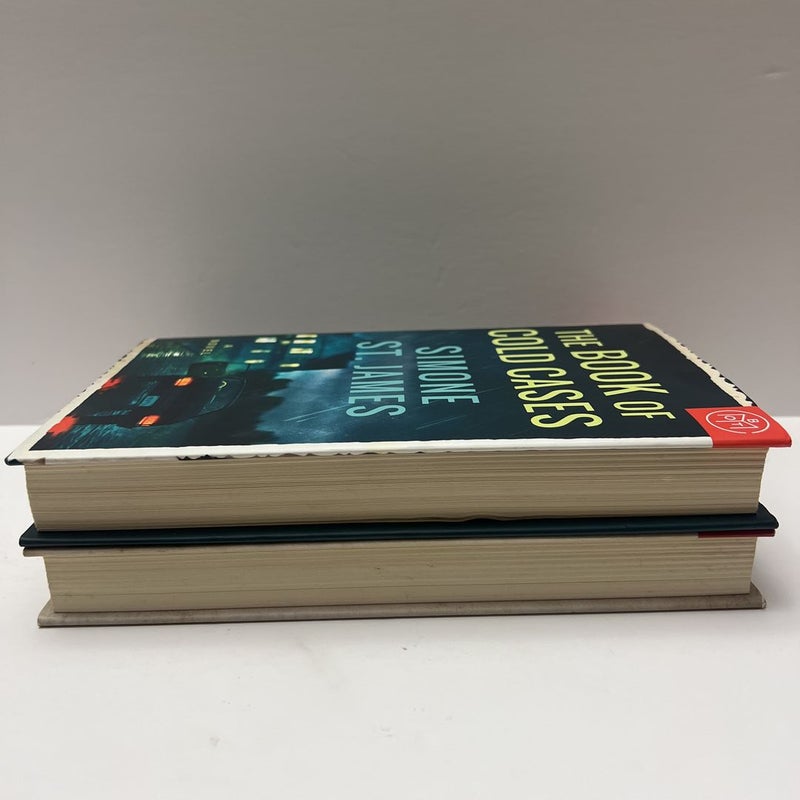 Simone St. James (2 Book)  BOTM Bundle : The Book of Cold Cases & The Sundown Motel