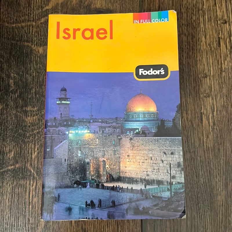 Fodor's Israel, 7th Edition