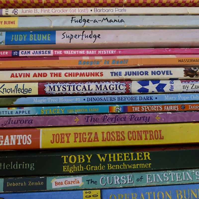 Junie B. Jones and Judy Blume Book Bundle