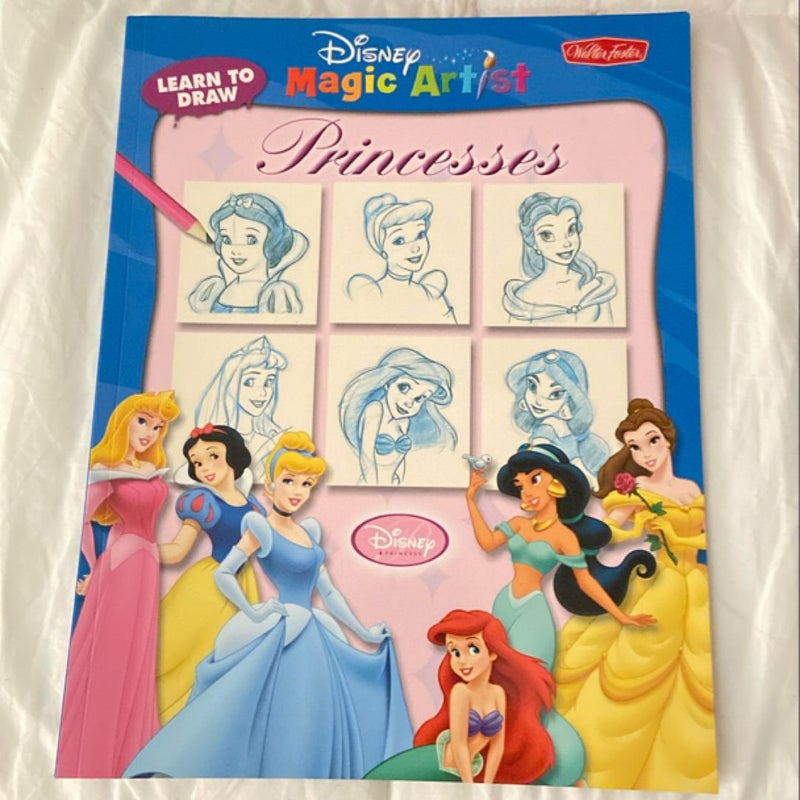 Disney Magic Art Learn how to draw Princesses