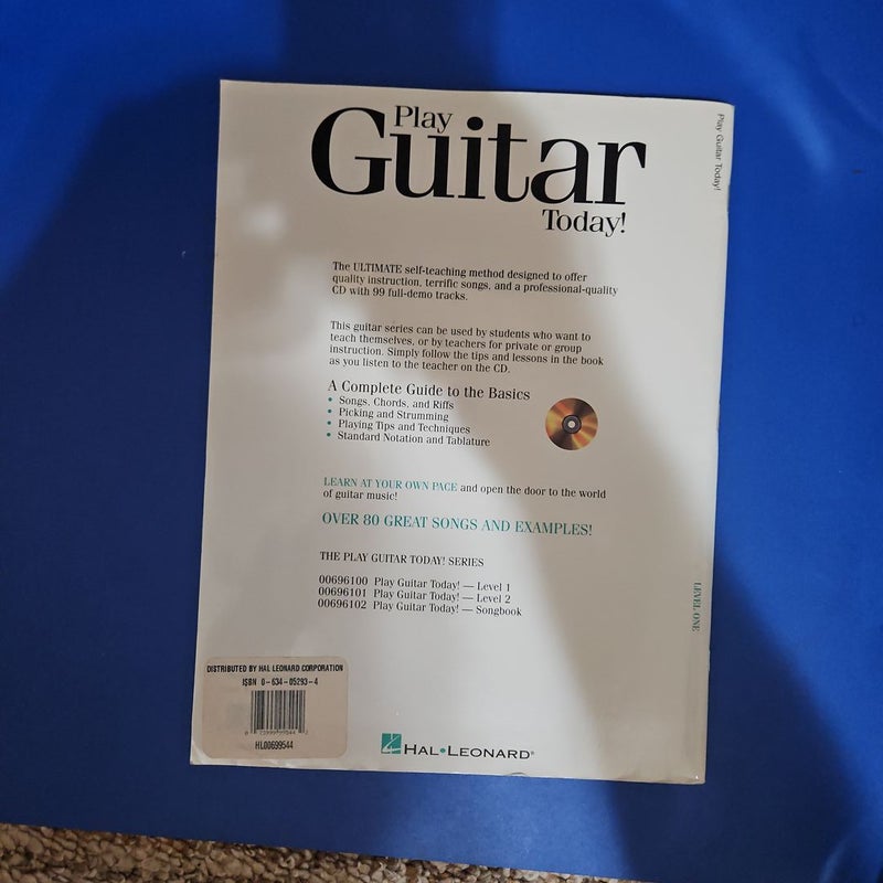 Play Guitar Today! Beginner's Pack