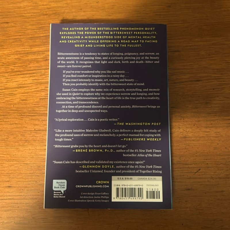 Bittersweet (Oprah's Book Club)