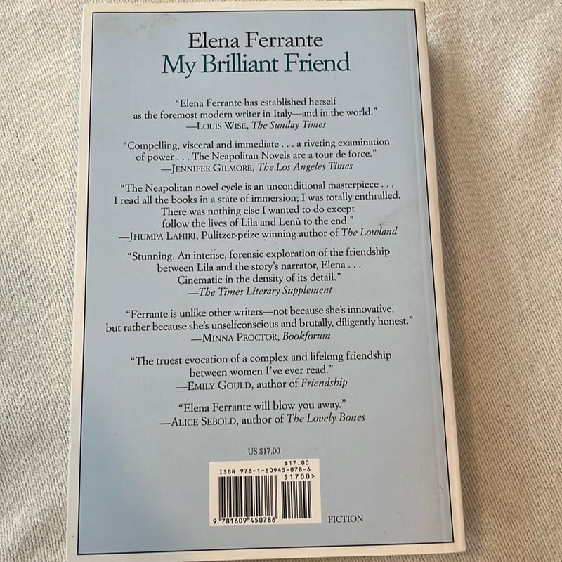 My Brilliant Friend by Elena Ferrante, Paperback | Pangobooks