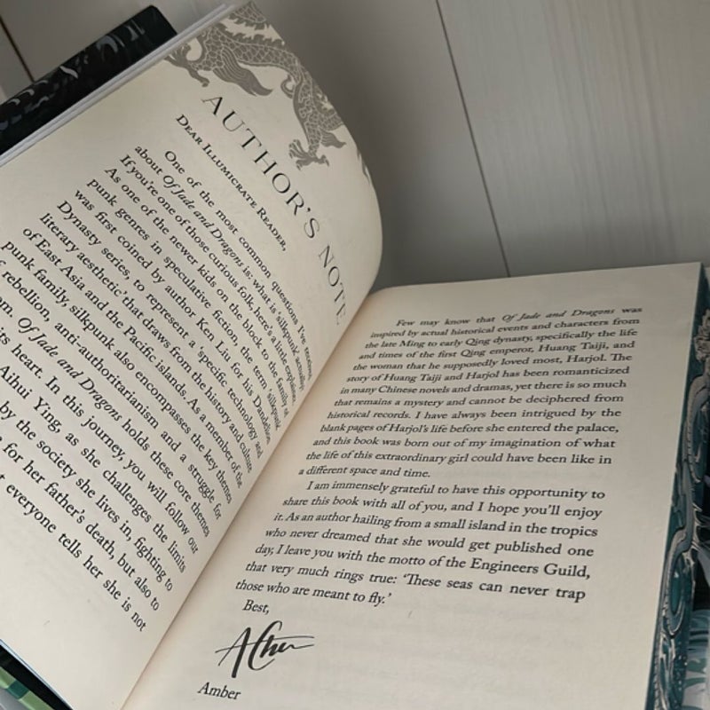 Of Jade and Dragons (Signed Illumicrate Edition)