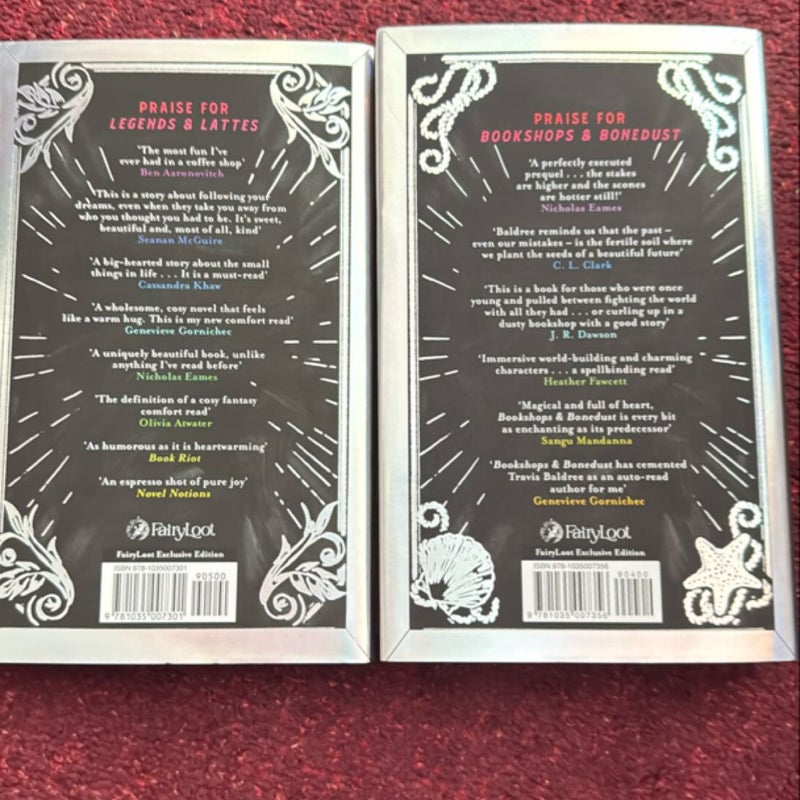Legends and Lattes/Bookshops and Bonedust FAIRYLOOT Duology