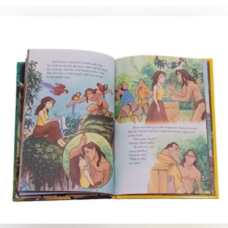 Disney, Tarzan, hardcover book