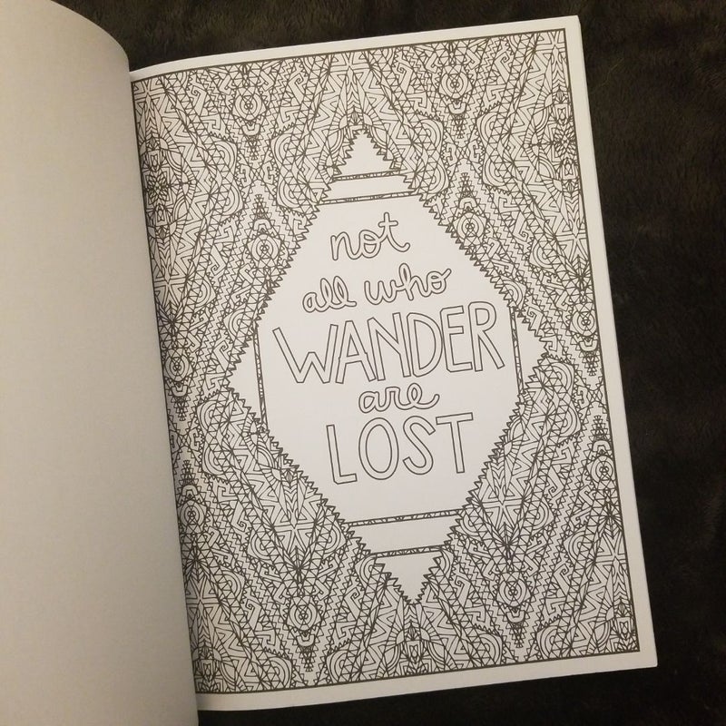 Words of Wonder Coloring Book