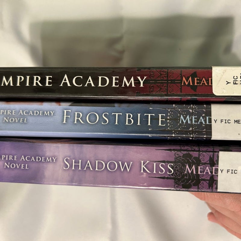 Vampire Academy BOOKS 1-3. Frostbite and Shadow Kiss