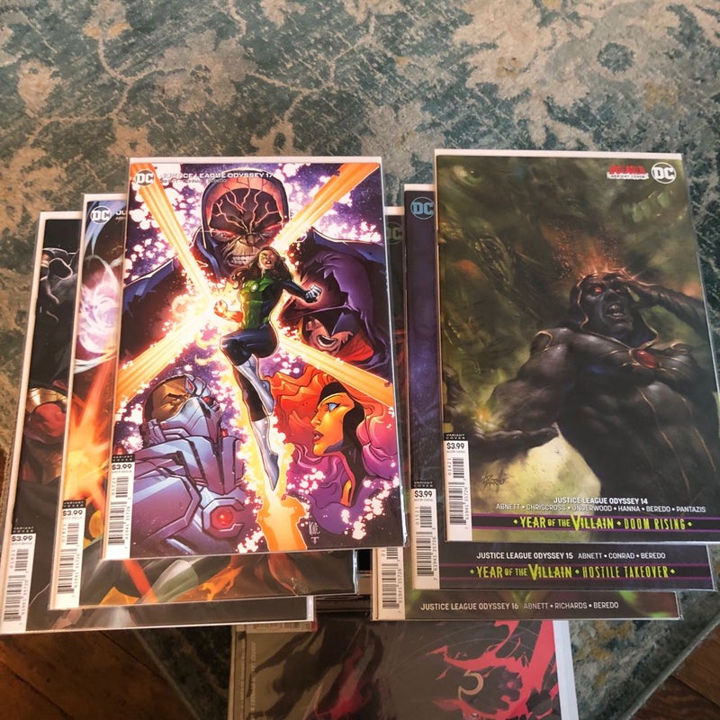 Justice League Odyssey 1,1-19;22-25