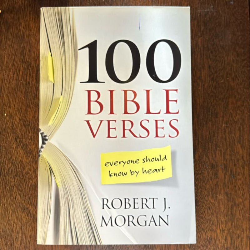 100 Bible Verses Everyone Should Know by Heart