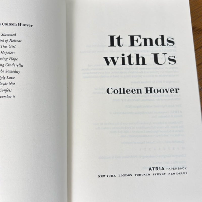 It Ends with Us