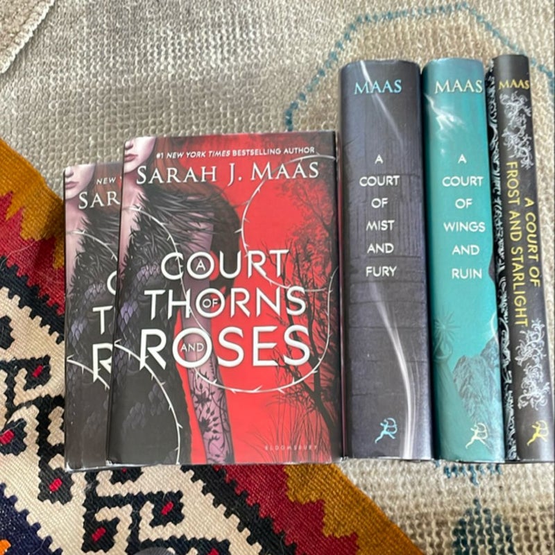 A Court of Thorns and Roses set