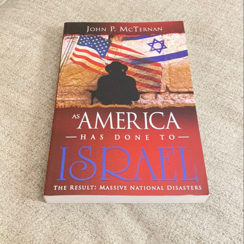 As America Has Done to Israel