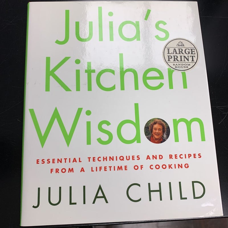 Julia's Kitchen Wisdom by Julia Child, Hardcover | Pangobooks