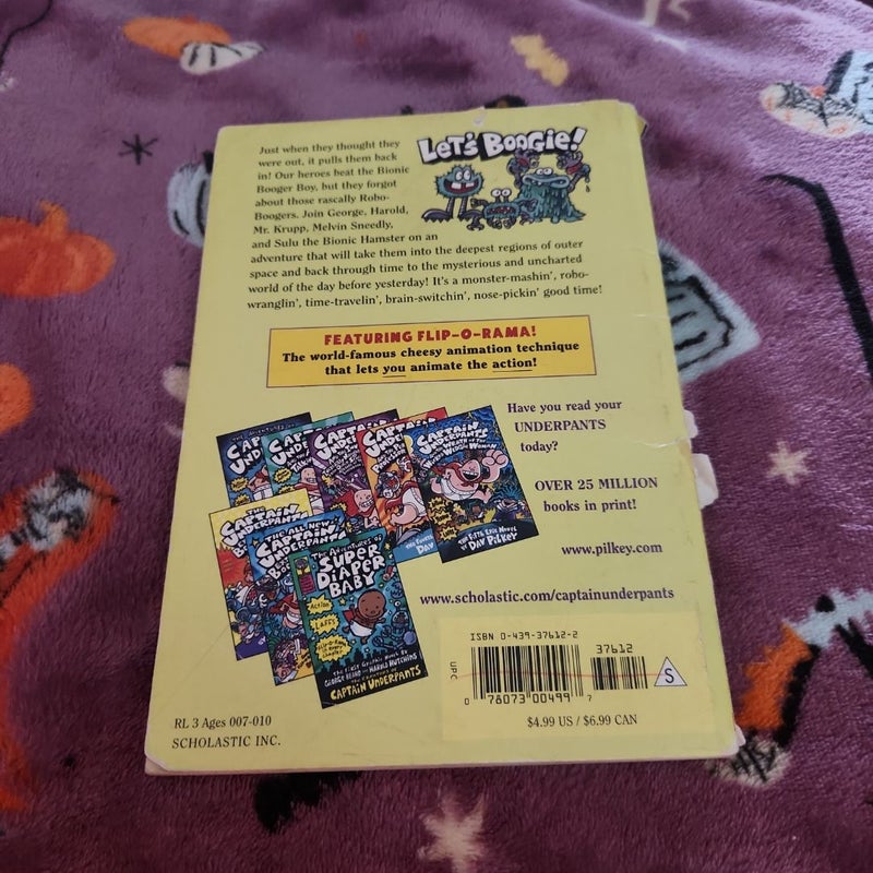 Captain Underpants and the Big, Bad Battle of the Bionic Booger Boy