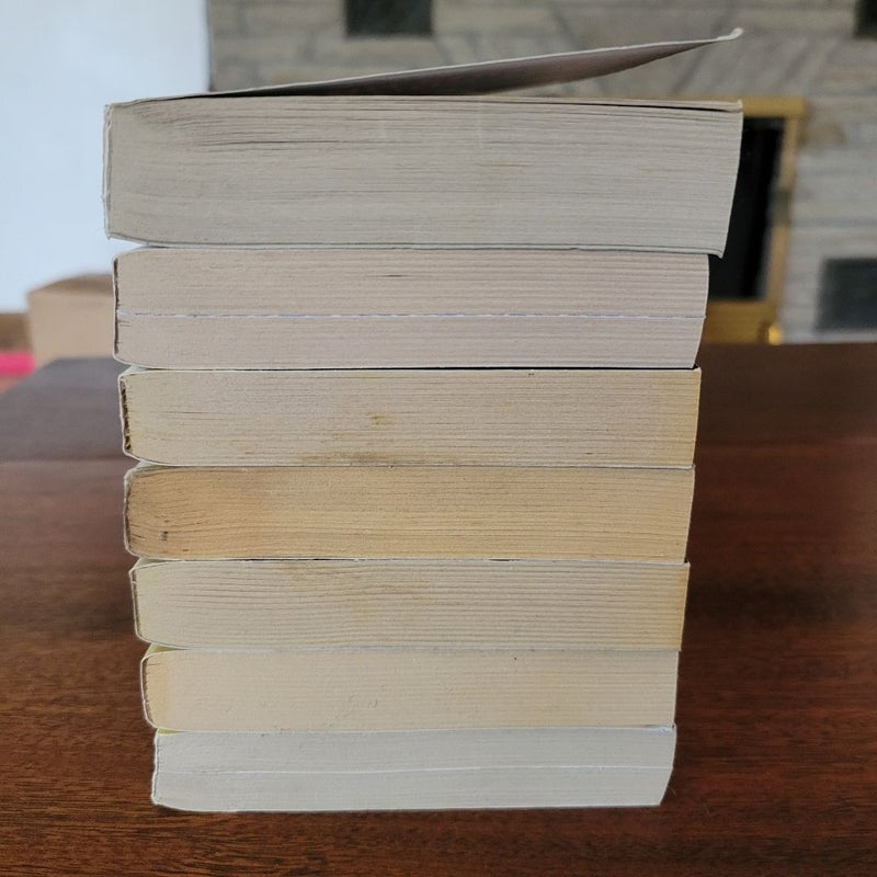 Lot of 7 Mass Market Paperback Romances Intimate Moments Mills and Boone ETC