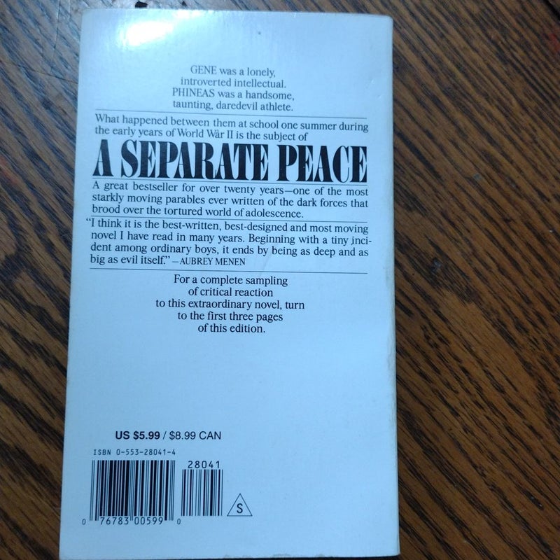 A Seperate Peace