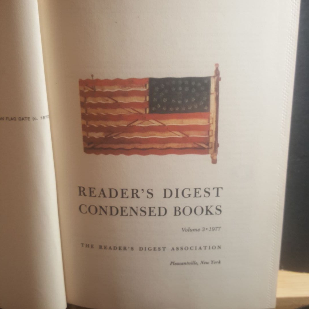 Reader's Digest condensed books volume three 1977 by The Reader's ...