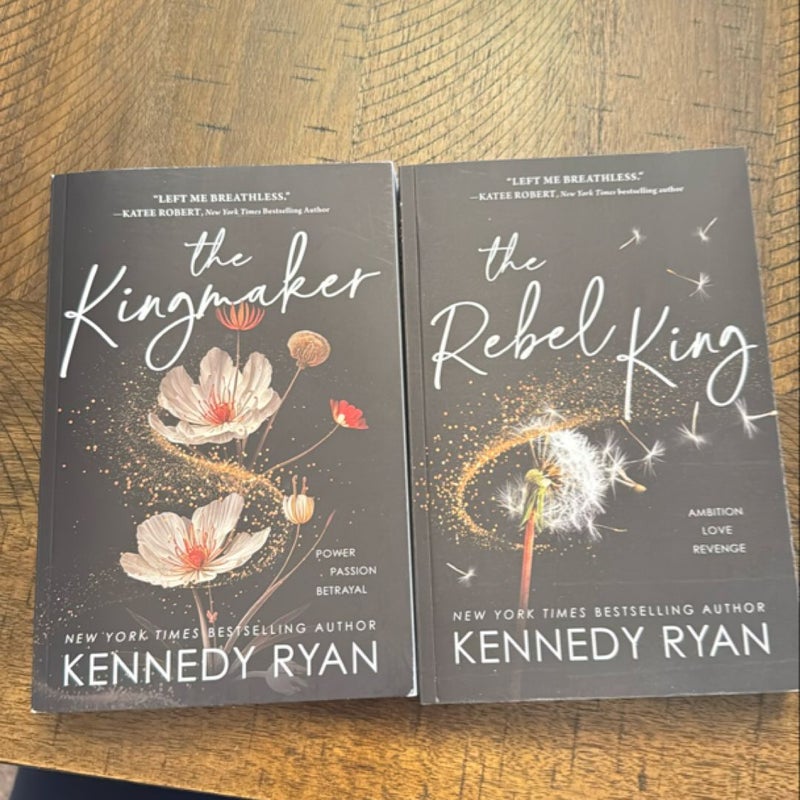 The Kingmaker BOTH BOOKS!!