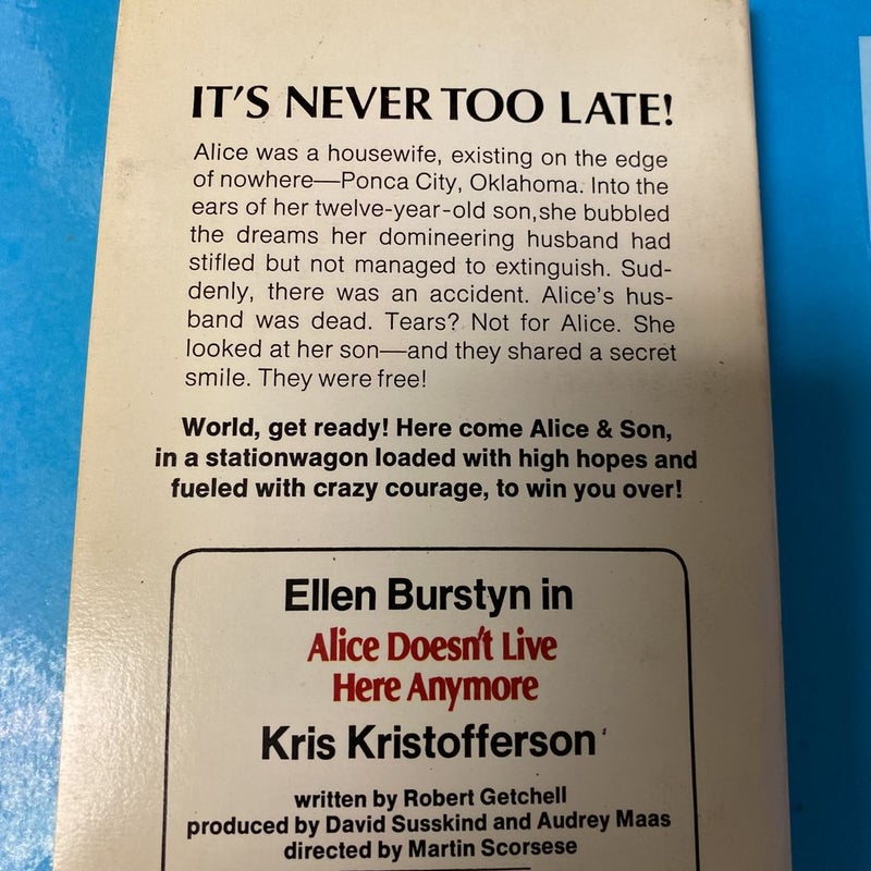 Alice Doesn’t Live Here Anymore 