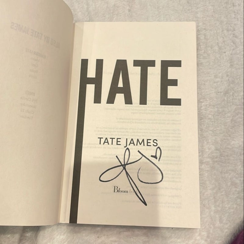 SIGNED Hate