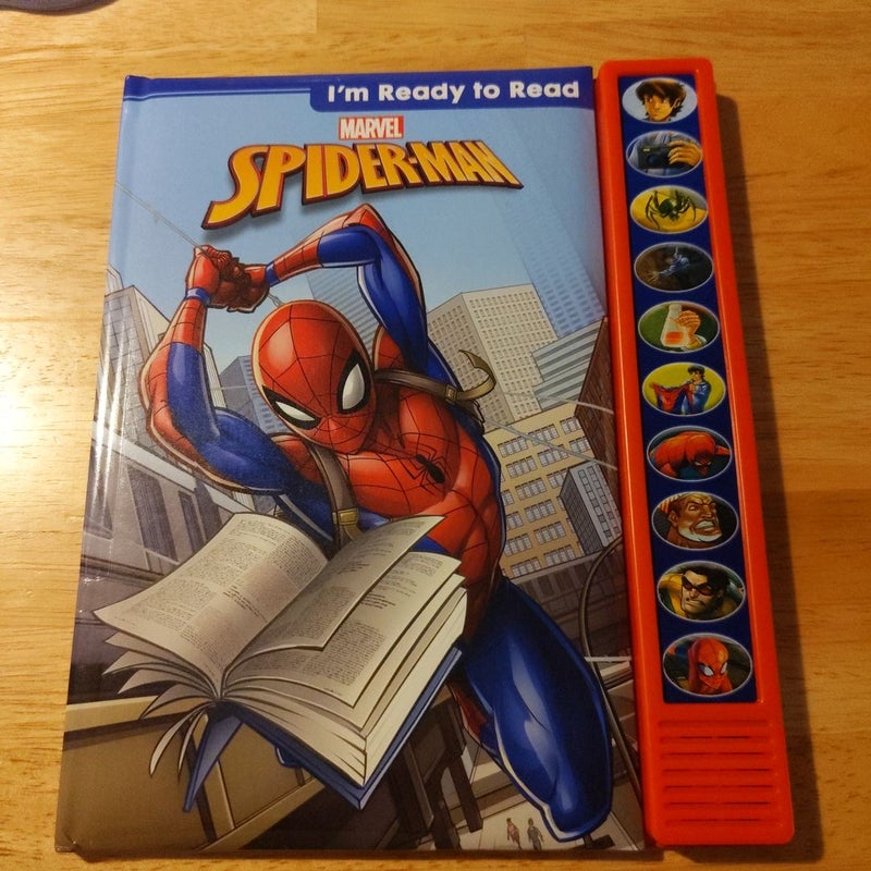 Marvel Spider-Man: I'm Ready to Read Sound Book by PI Kids, Hardcover ...