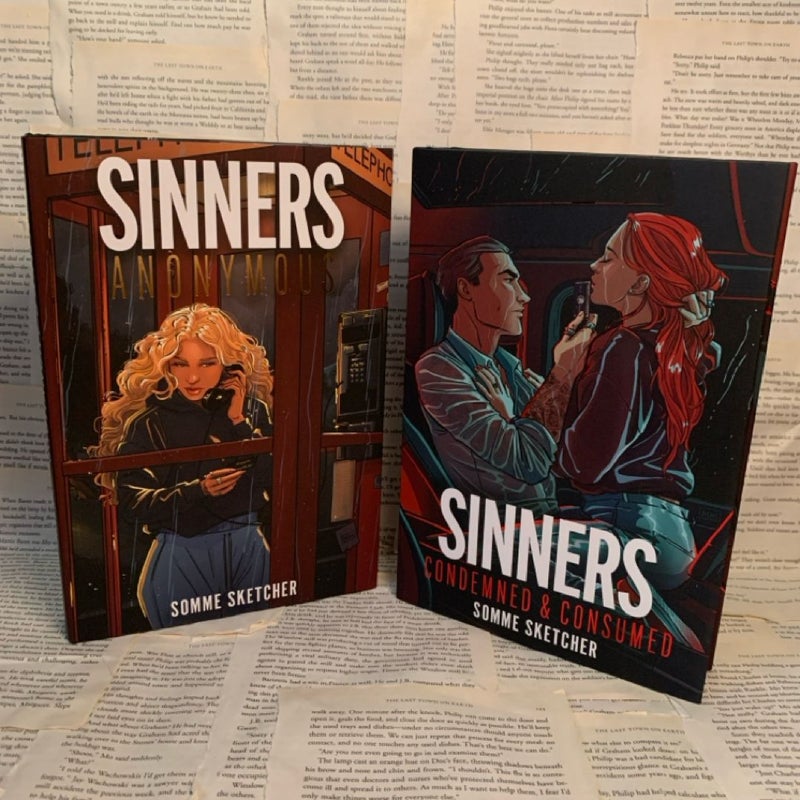 Sinners Anonymous outlet Series Signed