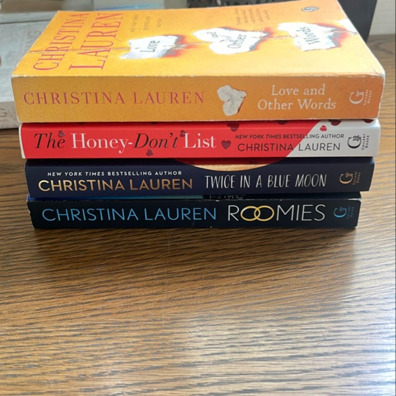 4 Christina Lauren books