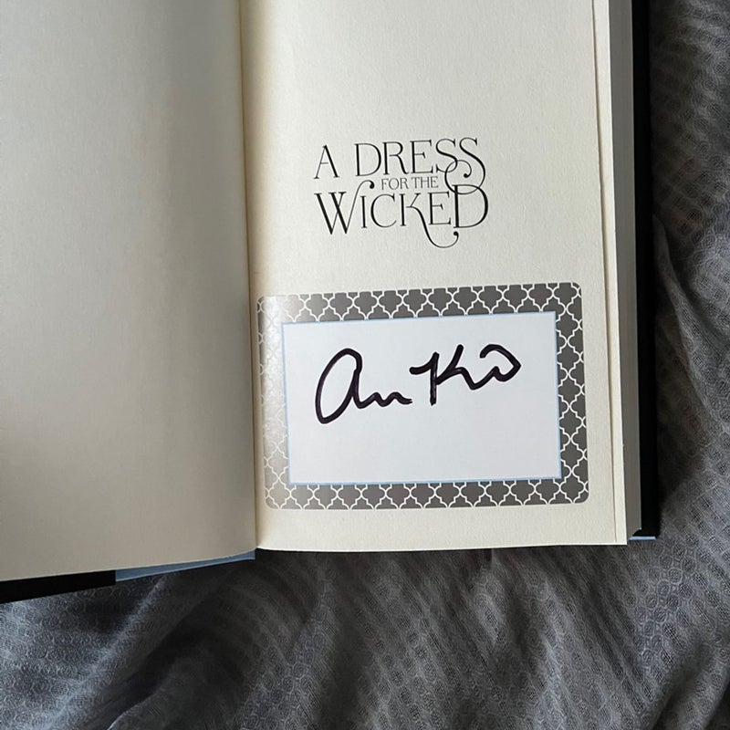 A Dress for the Wicked *Bookish Box edition*