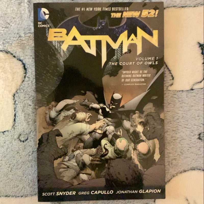 Batman 1 Court of Owls New 52