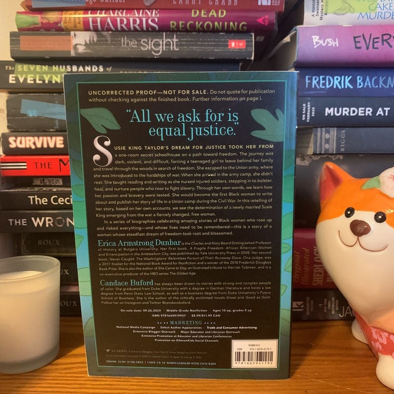 (Advanced readers copy) Susie King Taylor